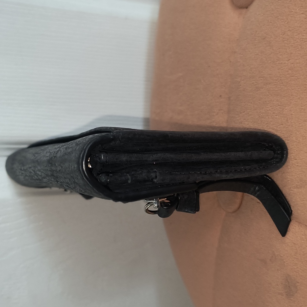 Botkier Trigger Flap Leather Wallet Black - Picture 5 of 12